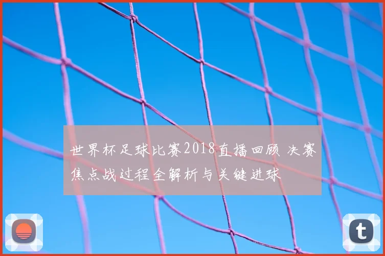 世界杯足球比赛2018直播回顾 决赛焦点战过程全解析与关键进球